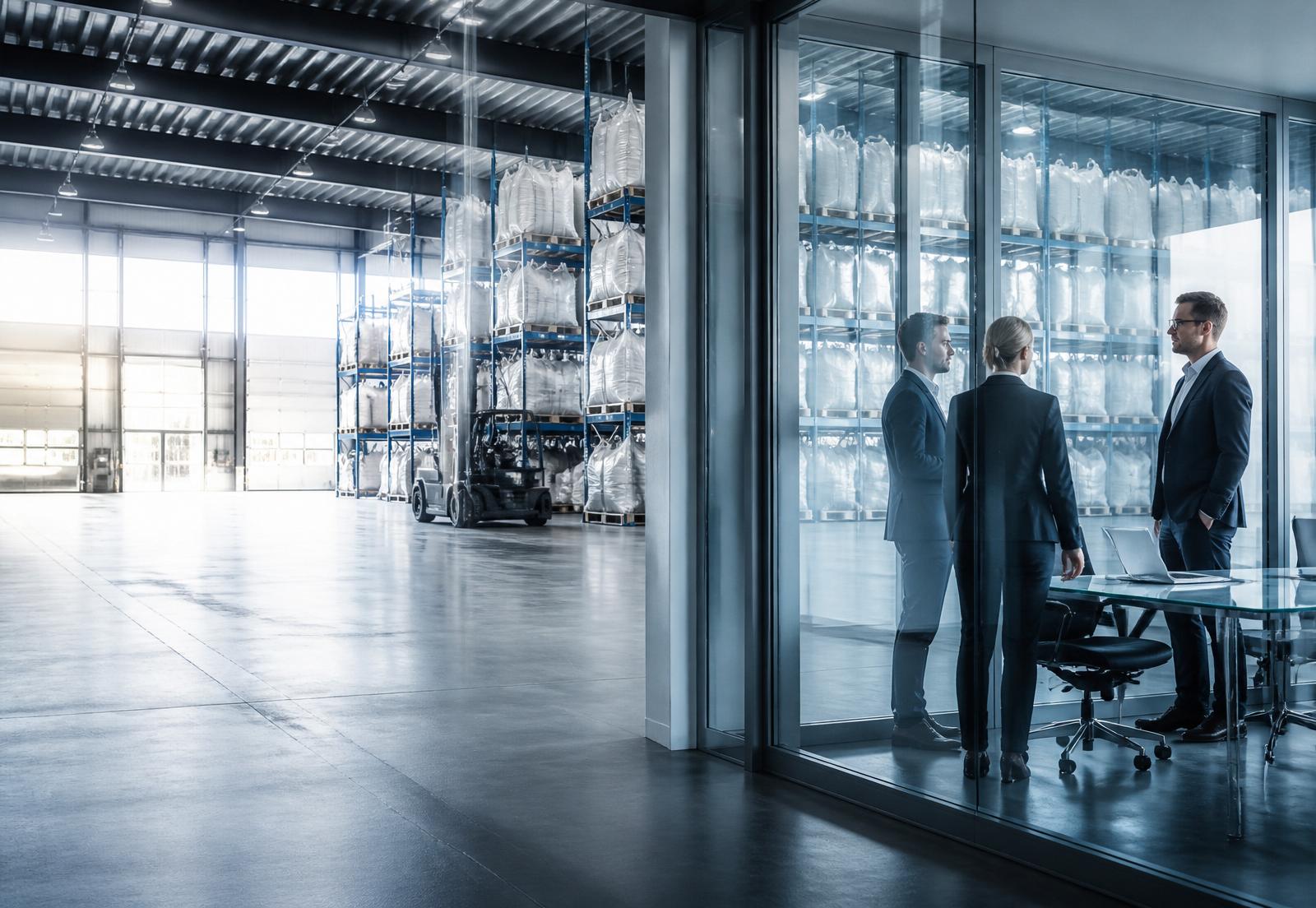 Modern international corporate headquarters